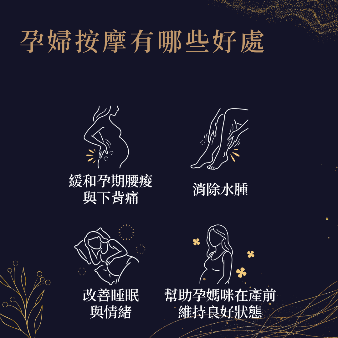孕婦按摩有哪些好處